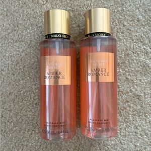 Victoria's Secret Amber Romance Fragrance Mist -